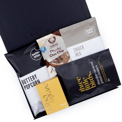 Whether you’re sending a gift or indulging yourself, it’s made for those who love a mix of textures and flavours.