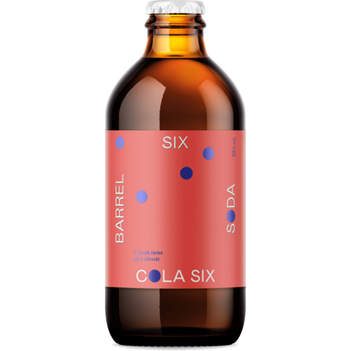 Six Barrel Cola Six Soda 330ml