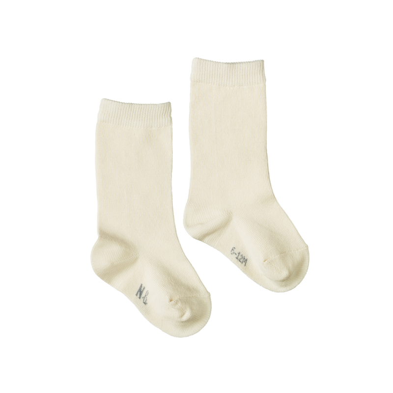 Nature Baby Organic Cotton Socks Natural 0-6 months