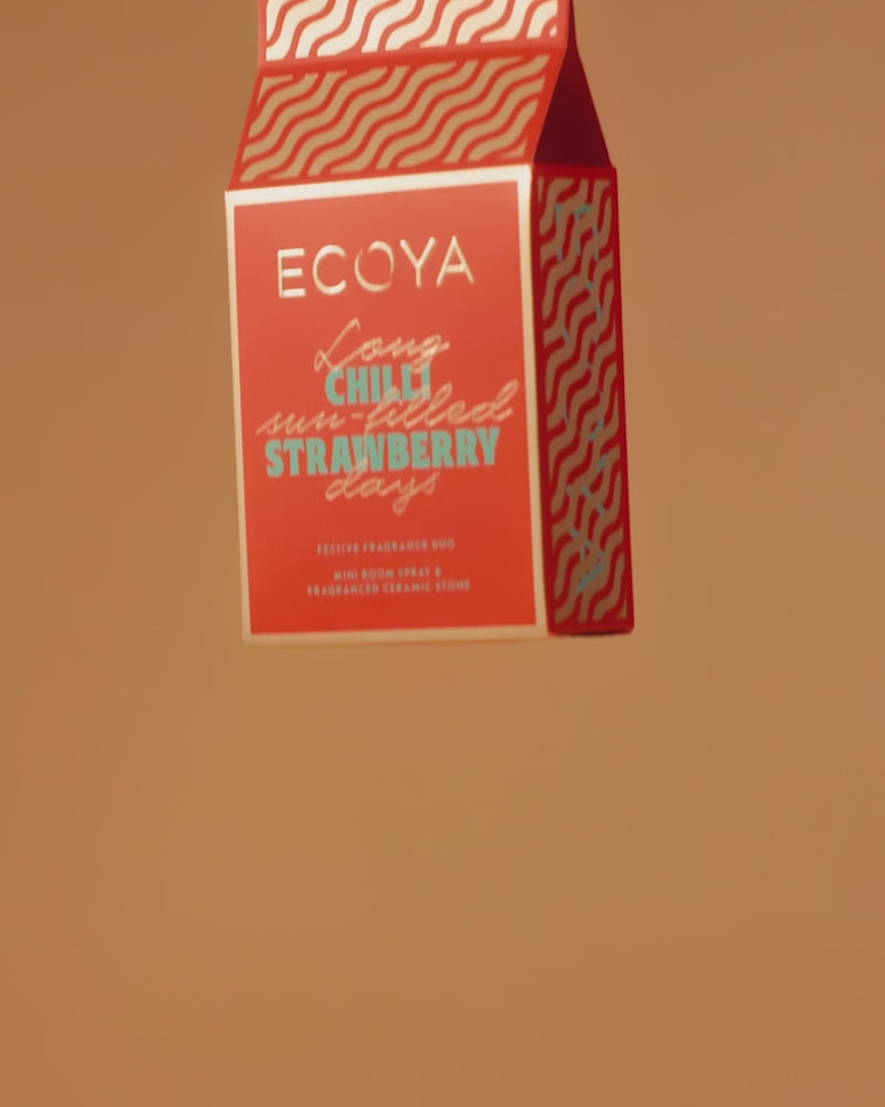ECOYA Festive Fragrance Duo - Chilli Strawberry