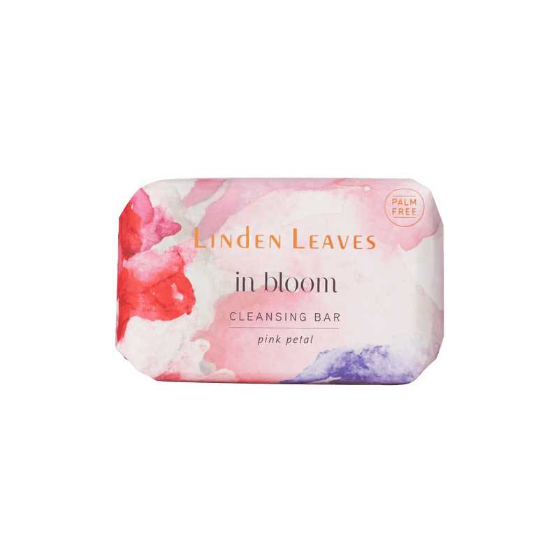 Linden Leaves In Bloom Pink Petal Cleansing Bar 100g