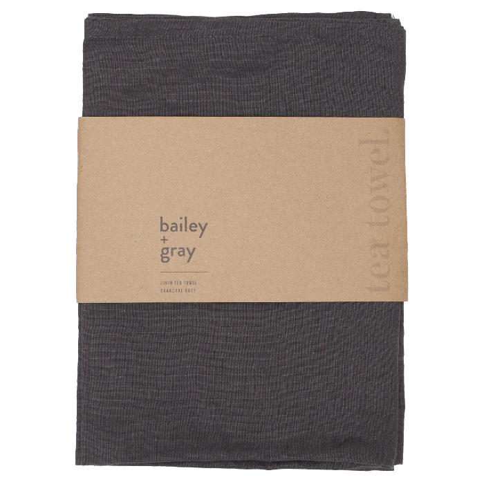 Bailey + Gray - 100% Stonewashed Linen Tea Towel